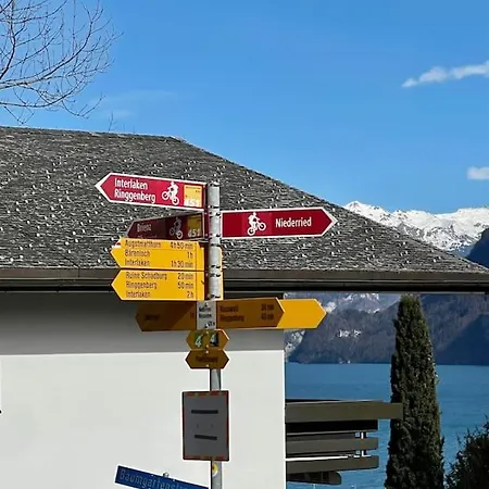 Lakeview Basement Near Interlaken Apartamento Niederried bei Interlaken